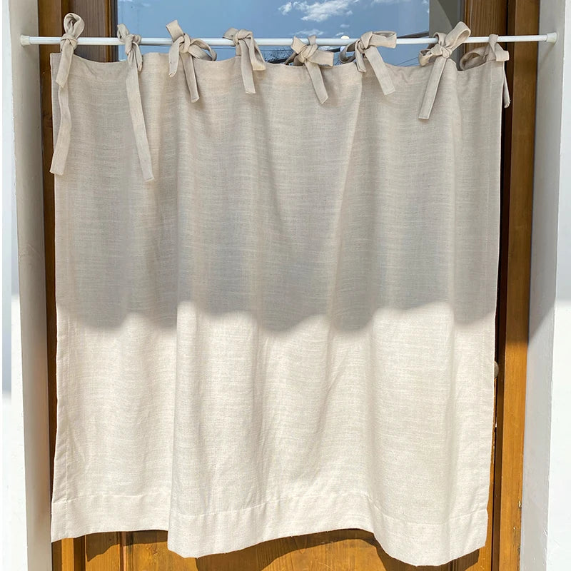 Natural Elements Cotton Linen Curtains