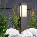 Golden Glow Stainless Steel Outdoor Lamp