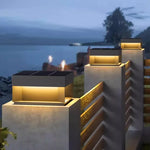 Silver StreamStainless SteelPillar Light