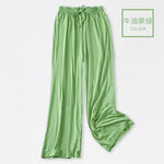 Green Fields Viscose Womens Pajama Pants