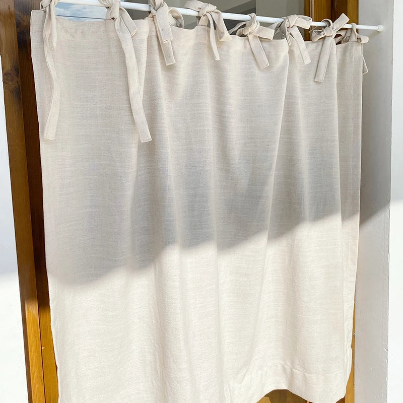 Natural Elements Cotton Linen Curtains