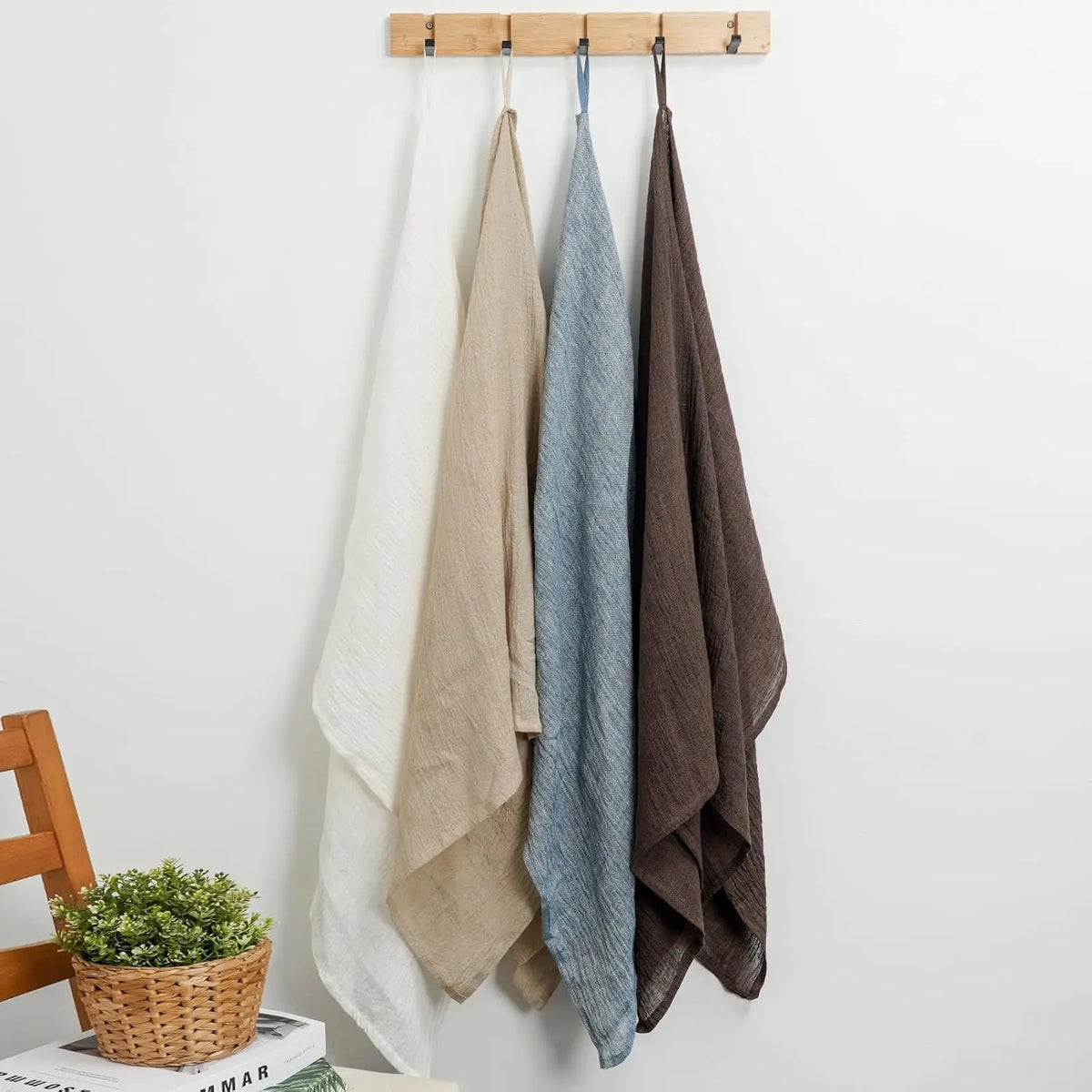 Lagoon BreezeLinen Bath Towel