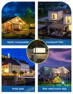 Azure Moss Bright Outdoor Pillar Light