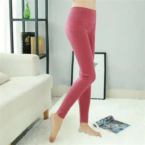 Earth Field Thick High Waist Cotton Womens Leggings