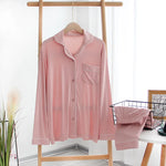 Midnight Mist 2Pcs Lounge Modal Womens Pajamas