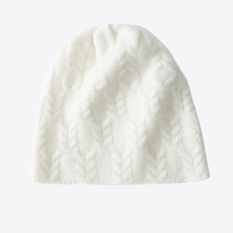 Ice River Knit Cashmere Womens Beanie Hat | Hypoallergenic - Allergy Friendly - Naturally Free