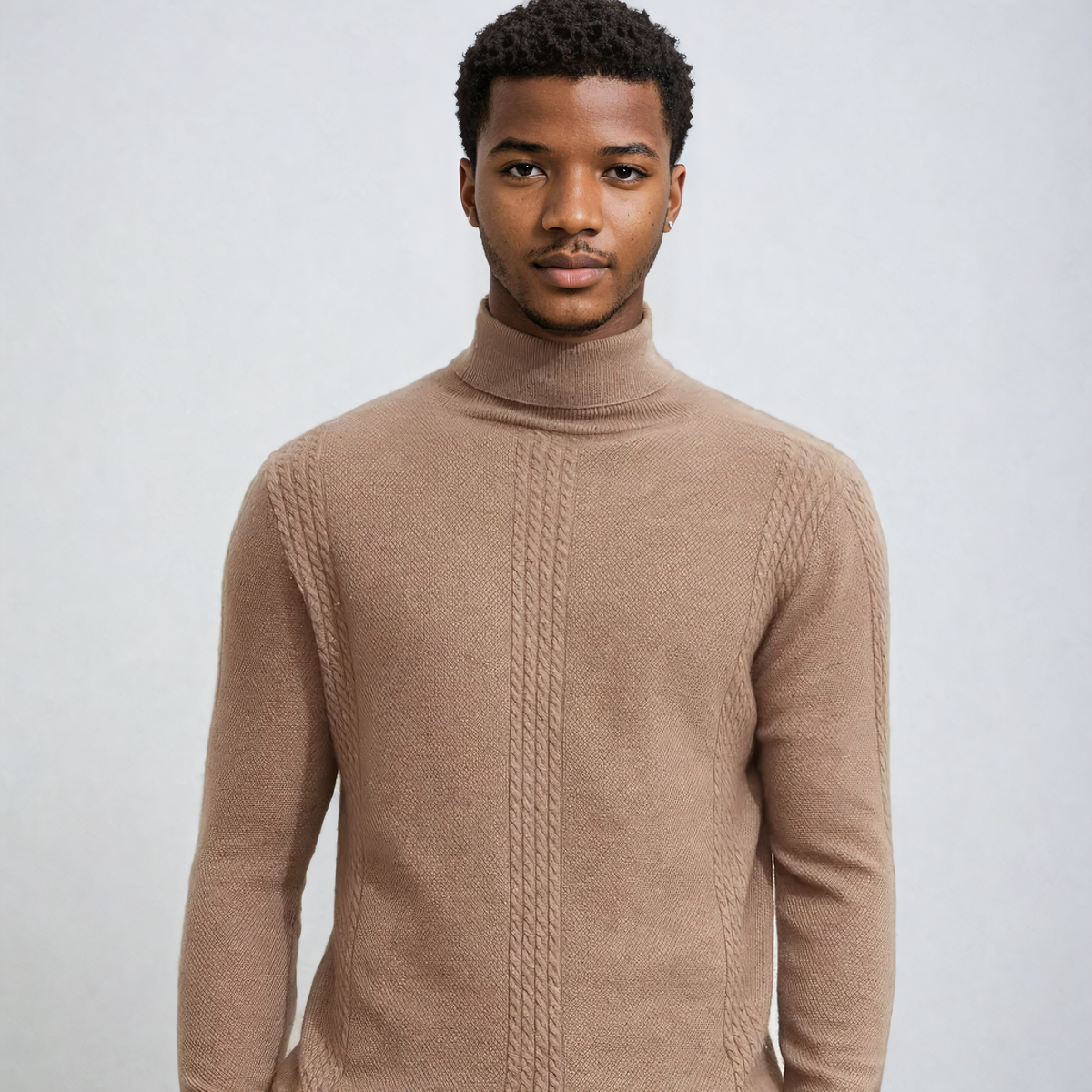 Celestial Forest Cashmere Mens Sweater