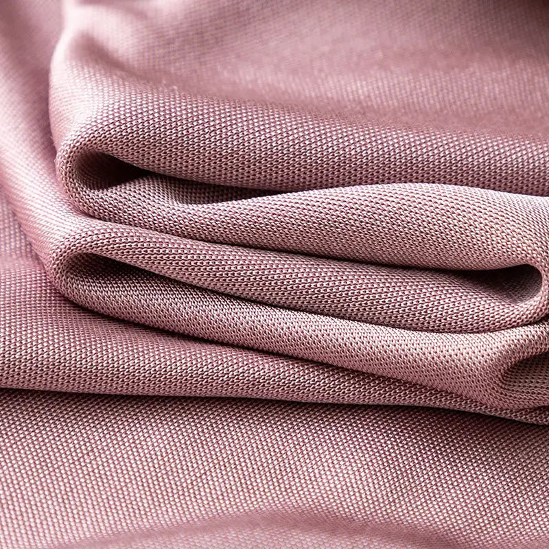 Lush Pink Silk Viscose Pajama Set | Hypoallergenic - Allergy Friendly - Naturally Free