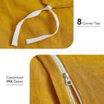 Meadow Breeze 100% Linen Bed Set | Hypoallergenic - Allergy Friendly - Naturally Free