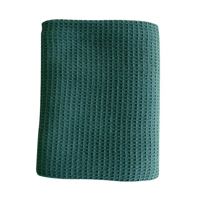 Natural Pastels 2 Piece Waffle 100% Cotton Kitchen Towels | Hypoallergenic - Allergy Friendly - Naturally Free