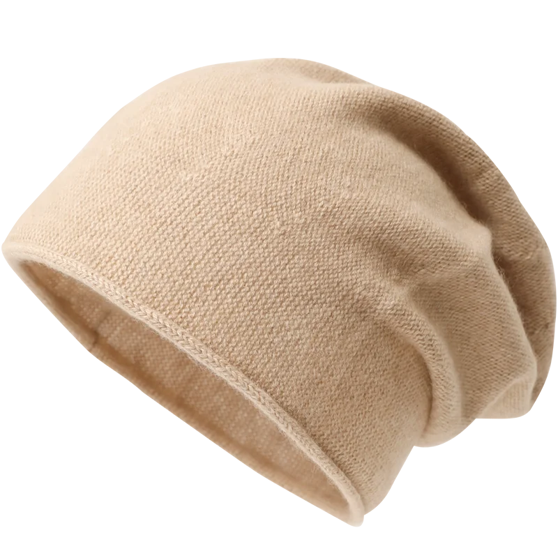 Orchid Oasis Winter Cashmere Womens Beanie Hat | Hypoallergenic - Allergy Friendly - Naturally Free