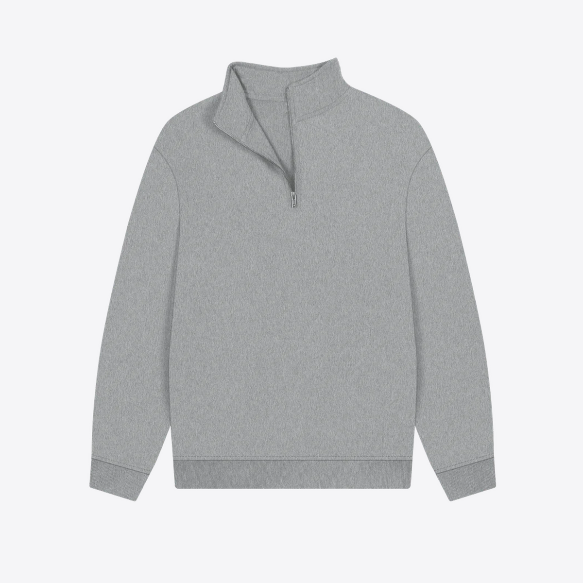 Celestial Mist BlueOrganic Cotton Sweatshirt with Zipper