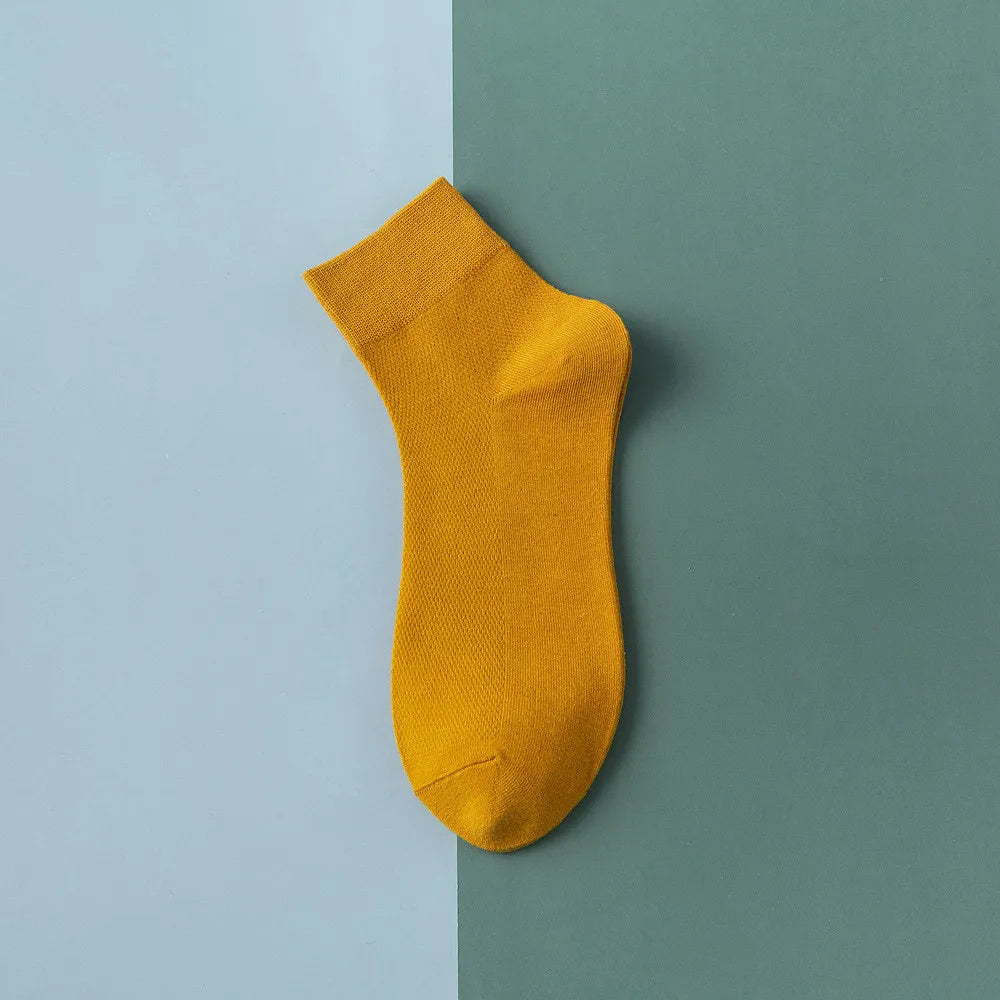 Pastel Hues Ankle Cotton Womens Socks | Hypoallergenic - Allergy Friendly - Naturally Free