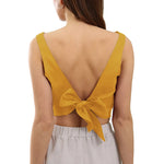 Golden Meadow 100% Linen Womens Camisole Top