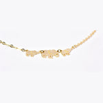 Golden Sunrise Solid 925 Sterling Silver Womens Ankle Jewelry