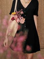 Twilight Raven Mini Womens Dress