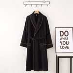 Mist Lavender 100% Cotton Womens Robe