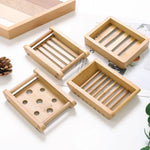 Spring Clean Moisture Proof Bamboo Soap Dish