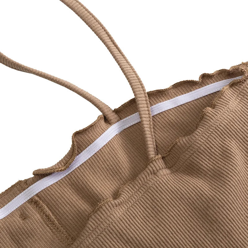 Twilight Coral 94% Cotton Womens Camis