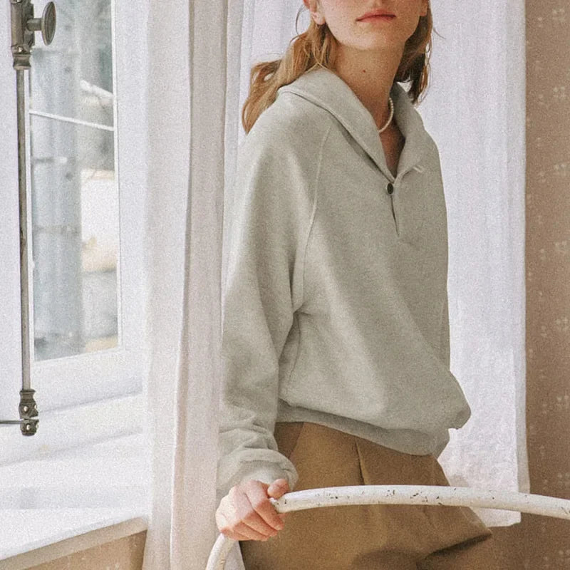 Autumn Breeze Cotton Womens Sweater