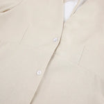 Sunset Linen Cotton Womens Dress