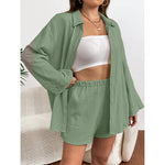 Sunset Muslin 2Pcs Casual 100% Cotton Womens Set