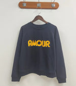 Earthy Maple Loose Womens Sweatshirts Cotton