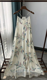 Sunset Blossom Viscose Womens Dress