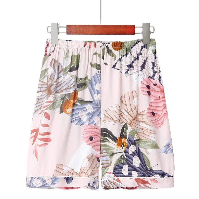 Meadow Blush Womens 100% Viscose Pajama Set