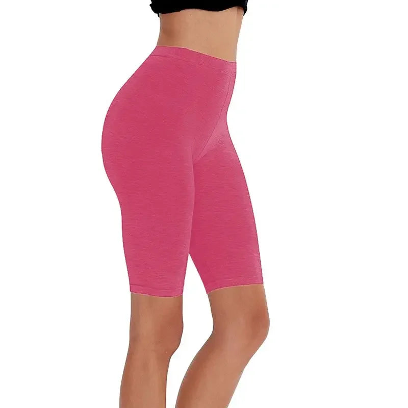 Green Grapes Activewear Knee Length Cotton Womens Leggings