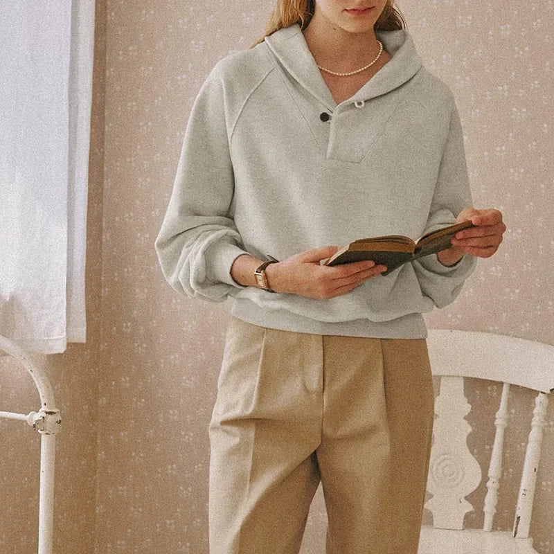 Autumn Breeze Cotton Womens Sweater