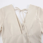 Sunset Linen Cotton Womens Dress