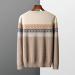 Emerald Mist blank casual Wool Mens Sweater