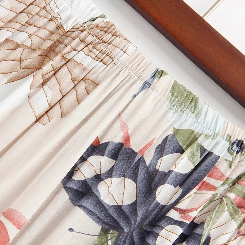 Meadow Blush Womens 100% Viscose Pajama Set