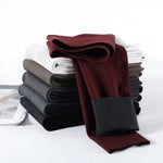 Vanilla Mocha Thick High Waist Thermal Cotton Womens Leggings