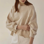 Oat Latte 100% Cotton Womens Sweatshirt