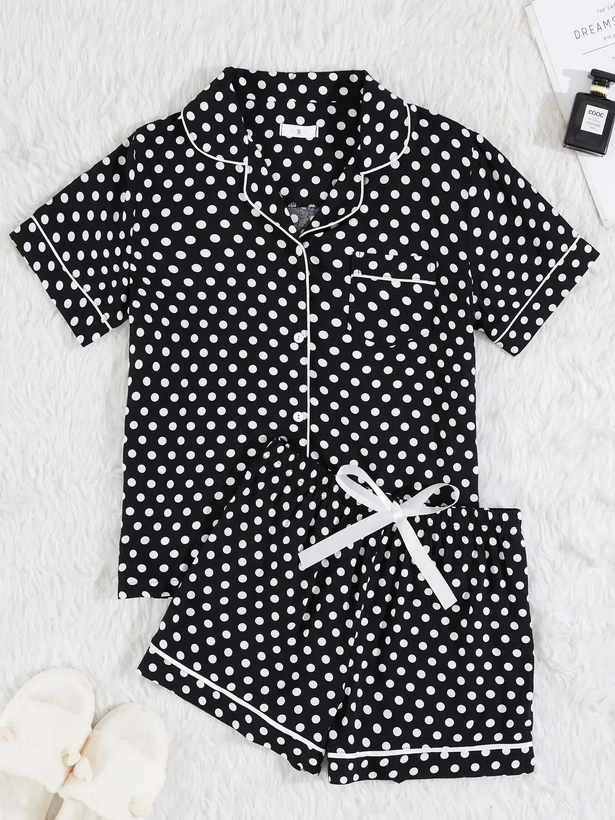 Red Plaid 2Pcs Lounge 100% Viscose Womens Pajamas