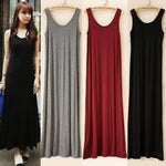 Breezy Coral Sleeveless Cotton Womens Dress