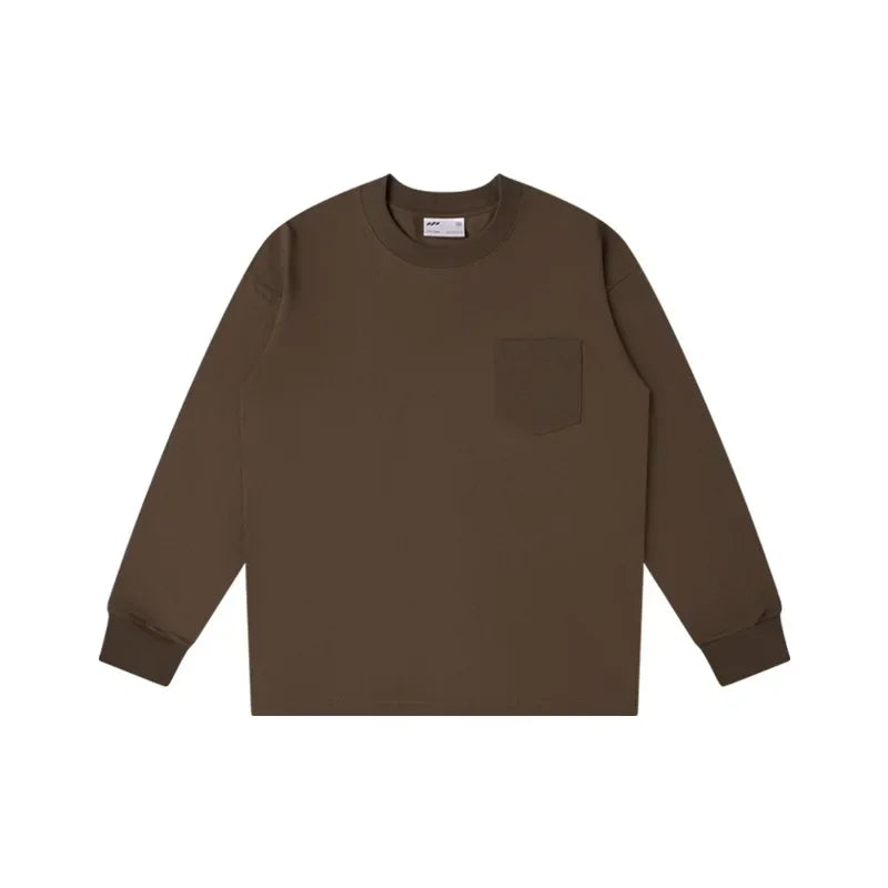 Evergreen Moss 100% Cotton Mens Sweatshirt
