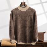 Velvet Maple Stripes Mens Sweater