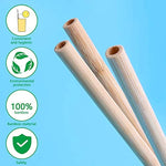 Azure Mist Reusable Bamboo Straws