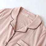 Seafoam Breeze Lounge Cotton Womens Pajamas