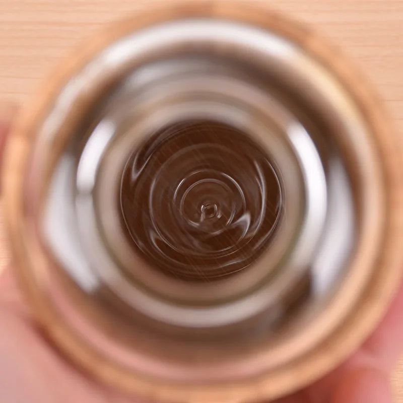 Azure Mist Plain Outdoor Water Bottle Borosilicate Glass Eco-friendly Drinkware