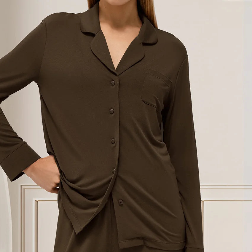 Wildstone Rustic Floral Lounge Viscose Womens Pajamas