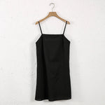 Sunset Gold Dress Cotton Linen Womens Dress