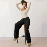 Emerald Mist Viscose Womens Blouse