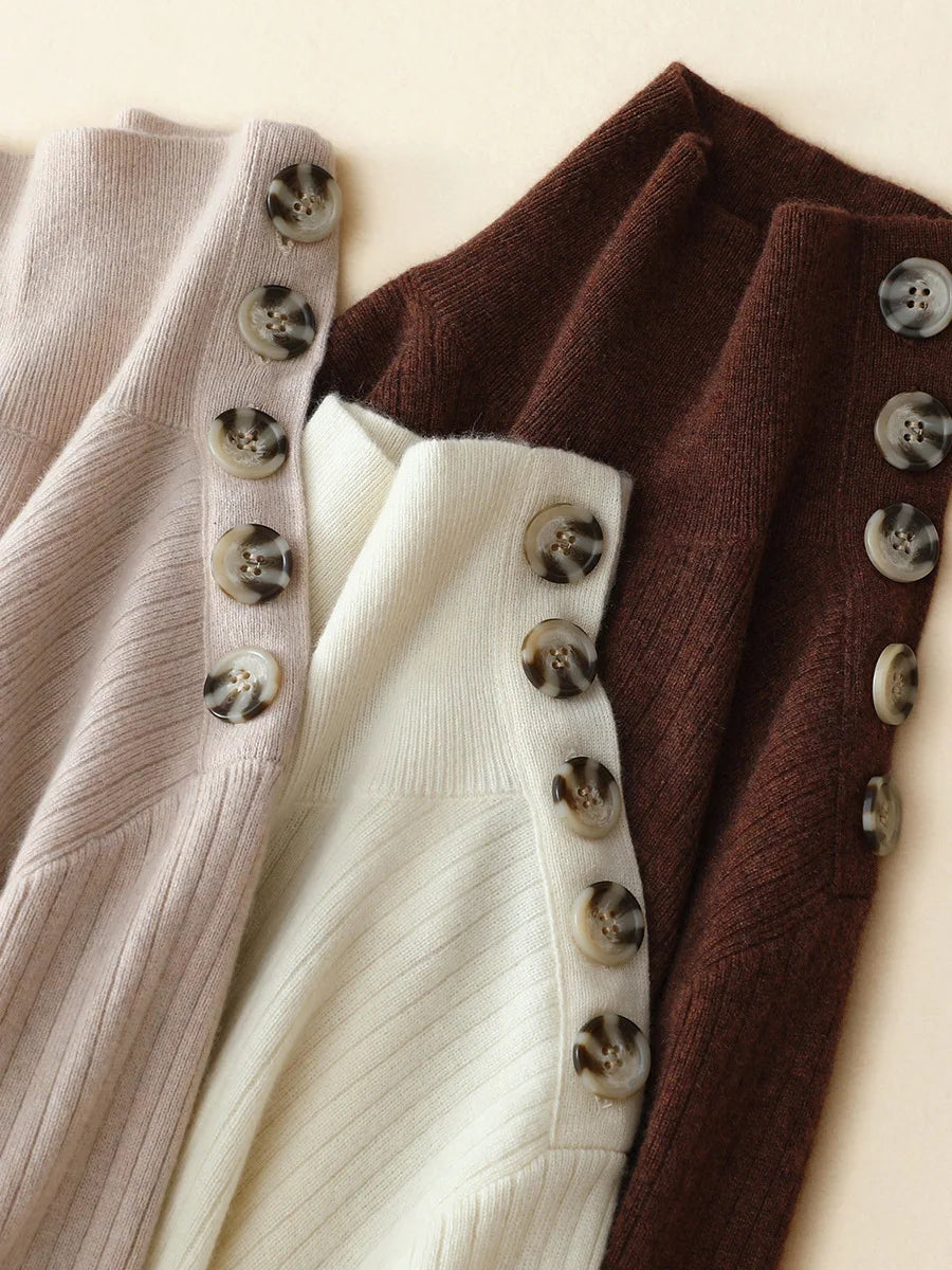 Crimson Maple Plains Wool Womens Office Dress