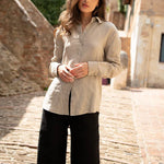 MapleSky Dots Yoga Cotton Womens Shirt