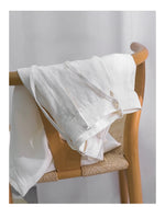 Azure Forest Dots activewear Linen Womens Pants