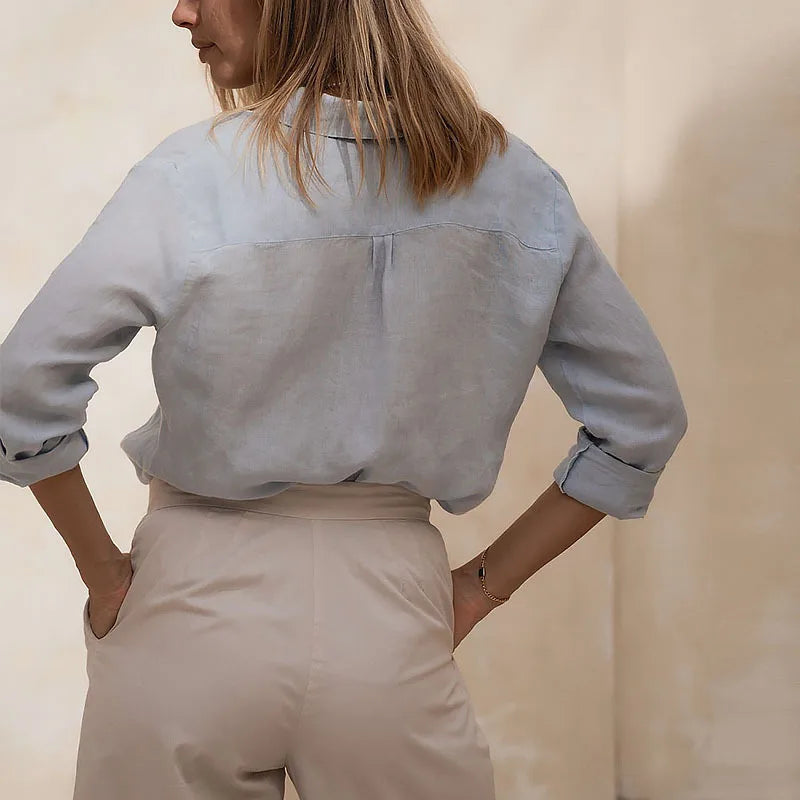 MapleSky Dots Yoga Cotton Womens Shirt